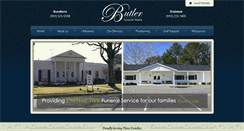 Desktop Screenshot of butlerfh.com
